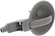 2012 Dodge Avenger Base - Front or Rear, Driver Side Primed Interior Door Handle, Without Door Lock Hole
