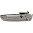 Front, Driver Side Chrome Exterior Door Handle, With Key Hole