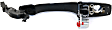 2011-2022 Dodge Durango - Front, Driver Side Exterior Door Handle, Chrome, With Key Hole, With Keyless System