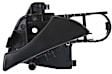 Front, Passenger Side Interior Door Handle, Textured Black, Without Door Lock Hole, 4 Cyl., 2.0L Engine