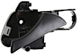 Front, Passenger Side Interior Door Handle, Textured Black, Without Door Lock Hole, 4 Cyl., 2.0L Engine