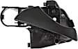 Front, Driver Side Interior Door Handle, Textured Black, Without Door Lock Hole, 4 Cyl., 2.0L Engine