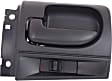 2001-2004 Dodge Dakota - Front, Driver Side Textured Black Interior Door Handle, With door lock button
