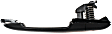 2003-2006 Dodge Sprinter 2500 - Front, Driver or Passenger Side, or Rear, Passenger Side - Back Door Exterior Door Handle, Black, With Key Hole, Base Model, 5 Cyl., 2.7L Engine