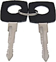 2003-2006 Dodge Sprinter 2500 - Front, Driver or Passenger Side, or Rear, Passenger Side - Back Door Exterior Door Handle, Textured Black, With Key Hole, Base Model, 5 Cyl., 2.7L Engine