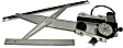 Front, Driver Side Power Window Regulator, With Motor