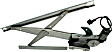 Front, Driver Side Power Window Regulator, With Motor