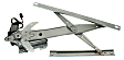 Front, Driver Side Power Window Regulator, With Motor