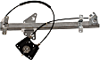 Front, Driver Side Power Window Regulator, Without Motor