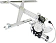 Front, Driver Side Power Window Regulator, With Motor