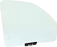 Front, Passenger Side Door Glass, Green Tint, Without Clips, 4-Door, Crew Cab Pickup/4-Door, Sport Utility, Replaces NAGS No. DD10431 GTYN