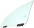 Front, Driver Side Door Glass, Green Tint, With Clips, 2-Door, Extended Cab Pickup/2-Door, Standard Cab Pickup, Replaces NAGS No. DD09197 GTYN