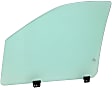 Front, Passenger Side Door Glass, Clear, Non-Laminated, 4-Door, Replaces NAGS Number DD10073 GTYN