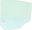 Rear, Passenger Side Door Glass, Green Tint, Without Clips, Replaces NAGS No. DD11927 GTNN