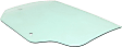 Rear, Passenger Side Door Glass, Green Tint, Without Clips, Replaces NAGS No. DD11927 GTNN