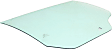 Rear, Passenger Side Door Glass, Green Tint, Without Clips, Replaces NAGS No. DD11927 GTNN