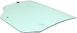 Rear, Driver Side Door Glass, Green Tint, Without Clips, Replaces NAGS No. DD11928 GTNN