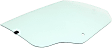 Rear, Driver Side Door Glass, Green Tint, Without Clips, Replaces NAGS No. DD11928 GTNN
