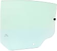 Rear, Driver Side Door Glass, Green Tint, Without Clips, Replaces NAGS No. DD11928 GTNN