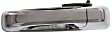 2017 Ram 1500 - Rear, Driver Side Chrome Exterior Door Handle, Without Key Hole