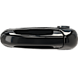 2005 Dodge Ram 1500 - Rear, Driver Side Smooth Black Exterior Door Handle, Without Key Hole