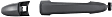 2014 Freightliner Sprinter 2500 - Rear, Driver or Passenger Side Textured Black Exterior Door Handle, Without Key Hole