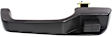 Rear - Back Door Exterior Door Handle, Textured Black, Without Key Hole, Base Model