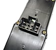 Front, Driver Side Window Switch, Black, 8-Button