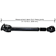 Front Driveshaft, Automatic Transmission, With 31.81 in. Long Driveshaft