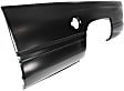 1994-2001 Dodge Ram 1500 - Rear, Driver Side Truck Bedside Panel, Primed, Outer Panel, with Gas Door Hole, 8 Ft. Bed, Single Rear Wheels