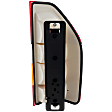 Driver Side Tail Light, with Bulb, Halogen, Amber, Clear and Red Lens, Base Model, 5 Cyl., 2.7L Engine