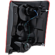 2011-2020 Dodge Grand Caravan - Driver Side Tail Light, With bulb(s), LED, Clear and Red Lens, 6 Cyl., 3.6L Engine