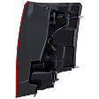 2011-2020 Dodge Grand Caravan - Driver Side Tail Light, With bulb(s), LED, Clear and Red Lens, 6 Cyl., 3.6L Engine