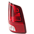 Passenger Side Halogen Tail Light, with Bulb, CAPA Certified