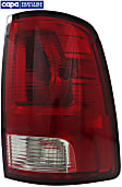 Passenger Side Halogen Tail Light, with Bulb, CAPA Certified