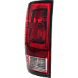 Driver Side Halogen Tail Light, with Bulb