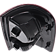 Driver Side Halogen Tail Light, with Bulb