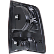 Driver Side Halogen Tail Light, with Bulb