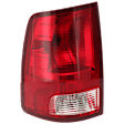 Driver Side Halogen Tail Light, with Bulb, CAPA Certified