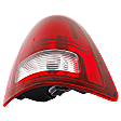 2013-2018 Ram 1500 - Passenger Side Tail Light, with Bulb, LED, Clear and Red Lens, Black Interior, With Sport Type, CAPA CERTIFIED