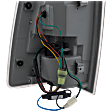 Passenger Side Tail Light, with Bulb, LED, Clear and Red Lens, Chrome Interior, With Premium Type, CAPA CERTIFIED