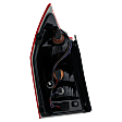 Passenger Side Tail Light, with Bulb, Halogen, Clear and Red Lens
