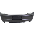 Rear Primed Bumper Cover, Without Parking Aid Sensor Holes, Except SRT8, CAPA Certified
