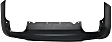 Rear, Lower Bumper Cover, Textured, Except 3.6L Engine, With Parking Aid Sensor Holes, CAPA CERTIFIED