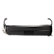Rear Primed Bumper Cover, Without Parking Aid Sensor Holes