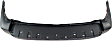 Rear Primed Bumper Cover, Without Tow Hook Hole and Parking Aid Sensor Holes