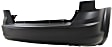 2013 Dodge Journey - Rear Primed Bumper Cover, For Models Without Fascia and Parking Aid Sensor, With Single Exhaust