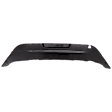 Rear, Lower Bumper Cover, Textured, Without Chrome Trim, CAPA CERTIFIED