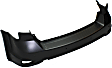 Rear, Upper Primed Bumper Cover, 2-Piece Design, With Parking Aid Sensor Holes