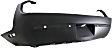 Rear Primed Bumper Cover, With Parking Aid Sensor Holes